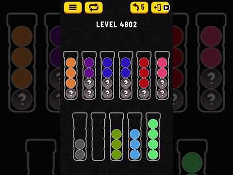 【Ball Sort Puzzle】Level.4802