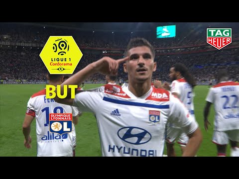 But Houssem AOUAR (28') / Olympique Lyonnais - Olympique de Marseille (4-2)  (OL-OM) / 2018-19