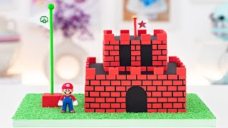 Level Up Your CAKE GAME with this Super MARIO Castle CAKE Tutorial ⭐️ Tan Dulce