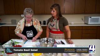 Cooking with Nancy - Tomato Basil Salad