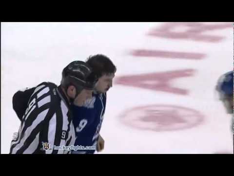 Dennis Seidenberg vs Colby Armstrong March 6th 2012