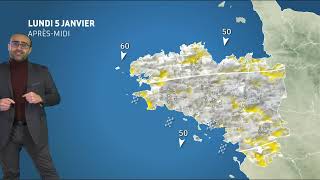 Illustration de l'actualité La météo de votre lundi 05 janvier 2026