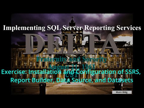 Step by Step Installation and Configuration of SSRS, Report Builder, Data Source, Datasets, Report