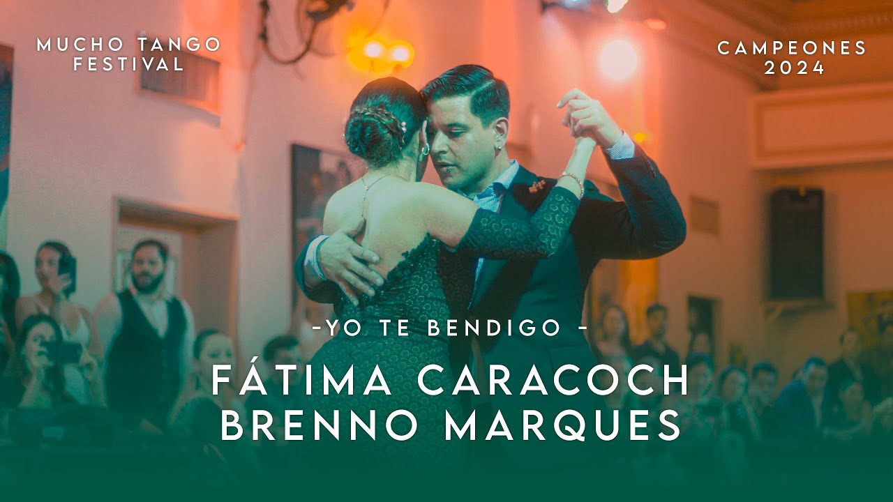 FATIMA CARACOCH Y BRENNO MARQUES, PRIMER SHOW COMO CAMPEONES 2024 - 'Yo te bendigo' Mucho tango fest