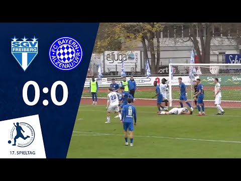No goal to win the autumn championship | SGV Freiberg - FC Bayern Alzenau | Matchday 17 RLSW