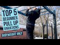 TOP 5 BEGINNER PULL UP VARIATIONS | MASTER YOUR FIRST PULL UP | HOW TO PROGRESS WITH CALISTHENICS