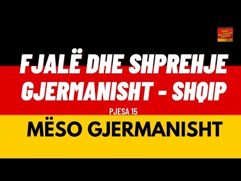 Mëso Gjermanisht 50 Fjale dhe Shprehje per A1, A2, B1, B2