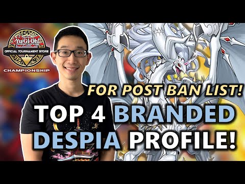 TOP 4 OTS Championship Branded Despia Deck Profile! | Post Ban List | September 2023 | Yu-Gi-Oh!