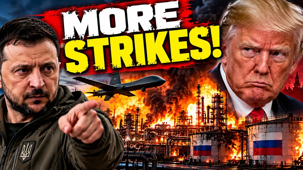 UKRAINE VOWS TO HIT RUSSIAN REFINERIES HARDER DESPITE TRUMP'S CLAIMS OF AN ENERGY CEASEFIRE || 2026