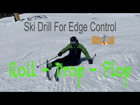 Ski Drill for Edge Control - Roll Drop Plop