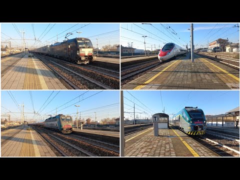 Jazz Trenord, E405 e Stante Logistics ~ Una giornata alla stazione di Treviglio | 32° parte