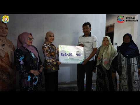 Hadir Ditengah Masyarakat, Bupati Kendal Serahkan Bantuan JKM dan KJN Bersama OPD Terkait