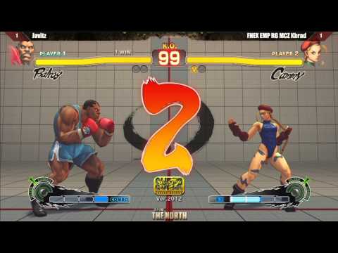 SSF4 AE2012 Top 16 Javits vs FNEX EMP RG MCZ KBrad - Defend The North Tournament