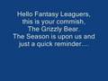 The Commish Message 1 3 30 08