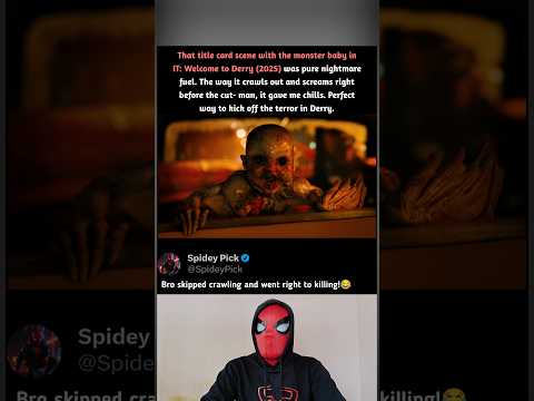 In IT: Welcome to Derry (2025), That Title Card Scene Was Terrifying! #shorts