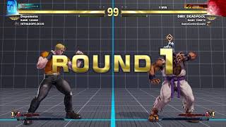 [息子がストリートファイターV]LIVE