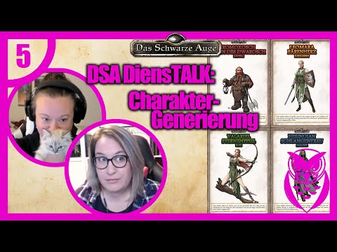 DSA Talk Folge 5: Charakter-Generierungs-Chaos – mit Nessie und Eevie