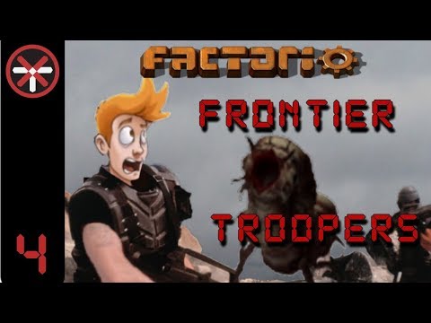 Factorio Frontier Troopers - Multiplayer Deathworld Scenario EP4: TANK MADNESS | Gameplay, Lets Play
