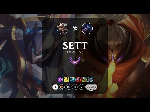 Sett Top vs Jax - KR Master Patch 12.22
