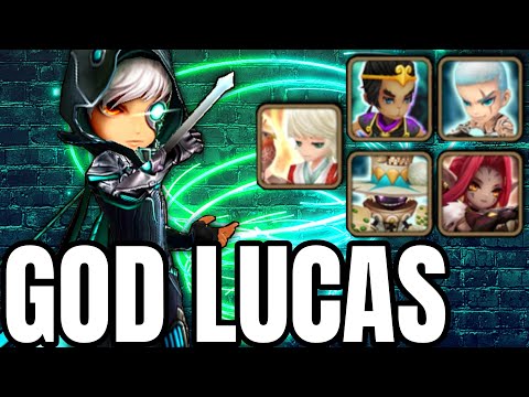 Fastest GOD Lucas with 300+ SPD Team in RTA - Summoners War