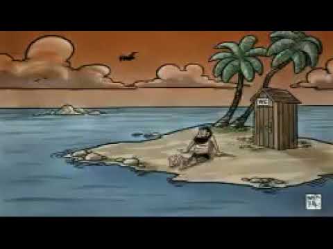 Chiste del naufrago  No podras parar de reir