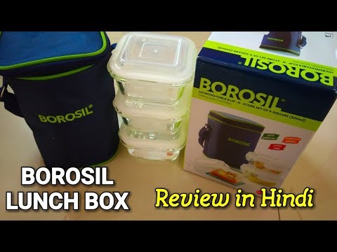 Borosil - Glass Lunch Box Set of 3