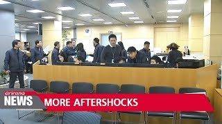 Download lagu Tremors of over M 2.0 hit Pohang Tuesday morning; 61 aftershocks in total mp3