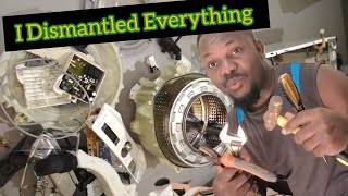 How I Dismantled and repaired my leaking Washing machine at home.