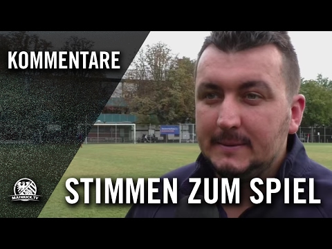 Hakan Yildiz (TuS Makkabi) & Kristian Seremet (Trainer FV 1920 Hausen) - Die Stimmen | MAINKICK.TV
