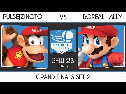 SFW #23 GF Set 2: Pulse|Zinoto (Diddy) vs Boreal Ally (Mario)