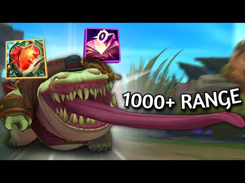 THIS BUILD TURNS TAHM KENCH INTO A RANGED CHAMP