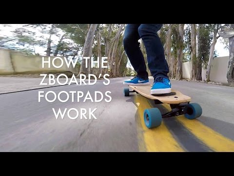 How the ZBoard's Footpads Work