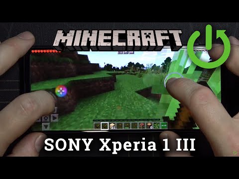 Sony Xperia 1 III * 120 Hz * - Minecraft Gameplay & Settings