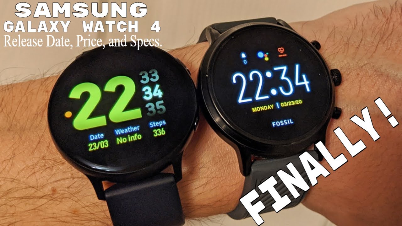 Samsung Galaxy Watch 4 Release Date, Price, and Specs.
