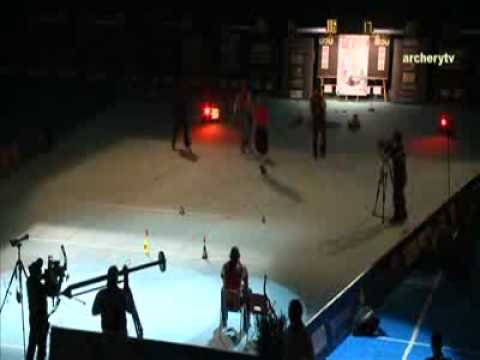 13th European Tournament of archery 2010  Ind. Match #4.avi