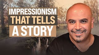 Learn Mesmerizing Watercolor Technique of Amid El Haddad