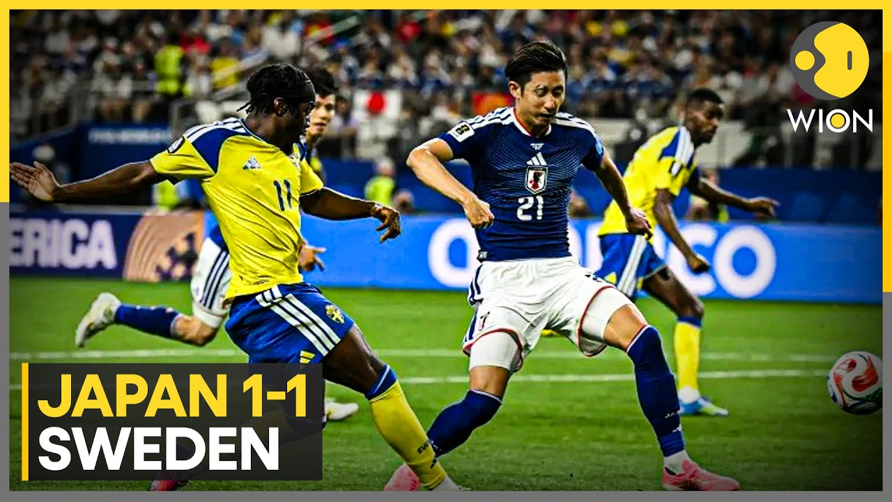 FIFA World Cup 2026: Japan, Sweden reach World Cup last-32 After Draw | WION