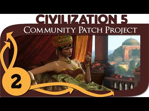 Civilization 5 - Ep. 2 - Community Patch Project as Byzantium - Let's Play - Gameplay