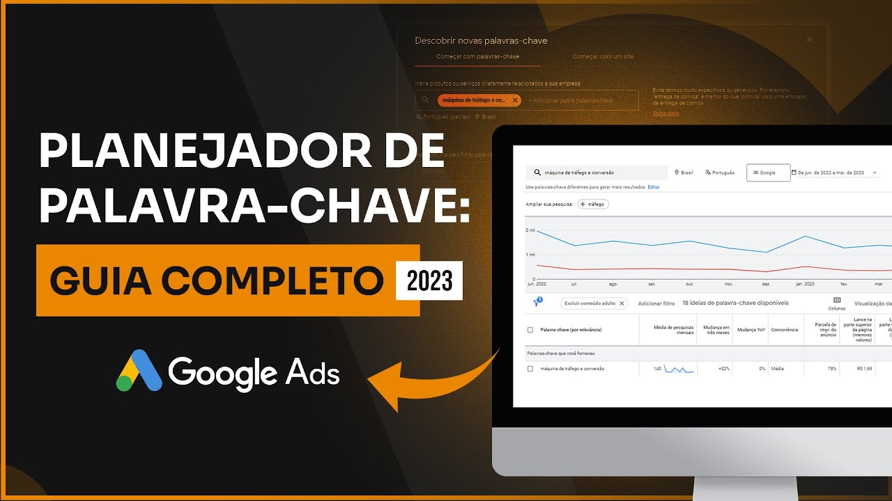 COMO USAR O PLANEJADOR DE PALAVRAS-CHAVE DO GOOGLE ADS [TUTORIAL PASSO A PASSO 2023]