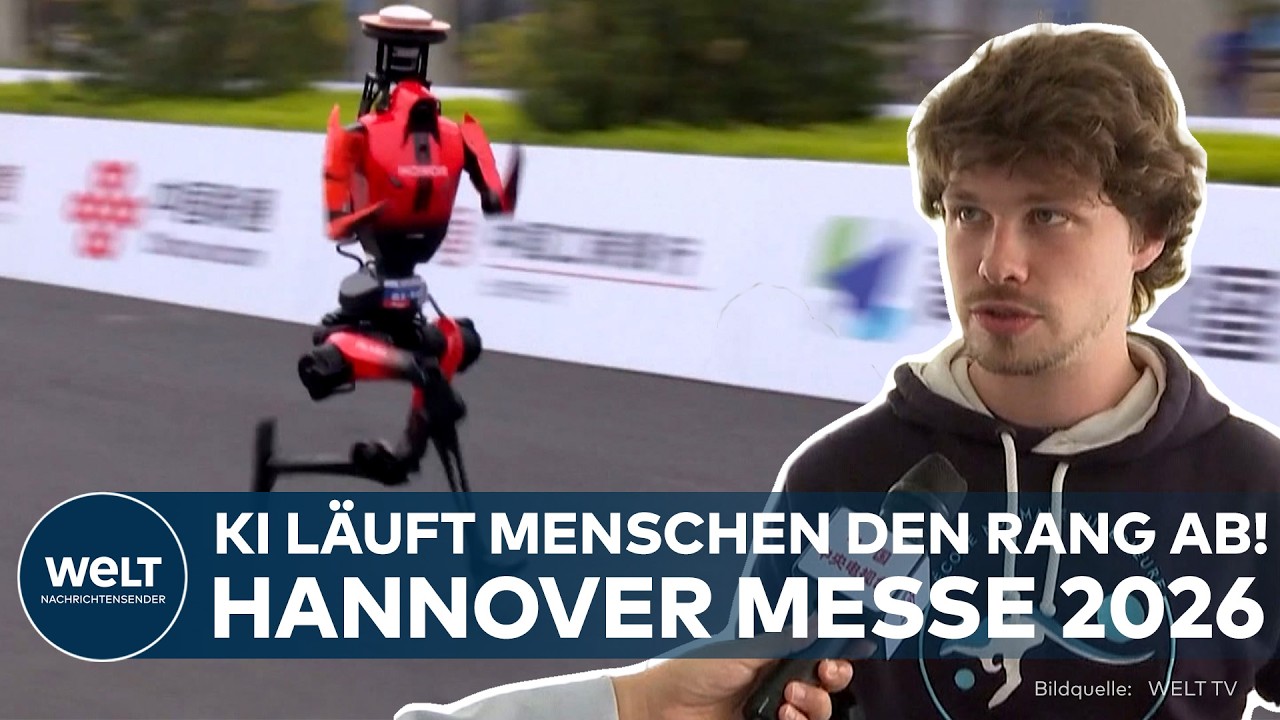 INDUSTRIE IM UMBRUCH: KI läuft Menschen buchstäblich den Rang ab | Hannover Messe 2026