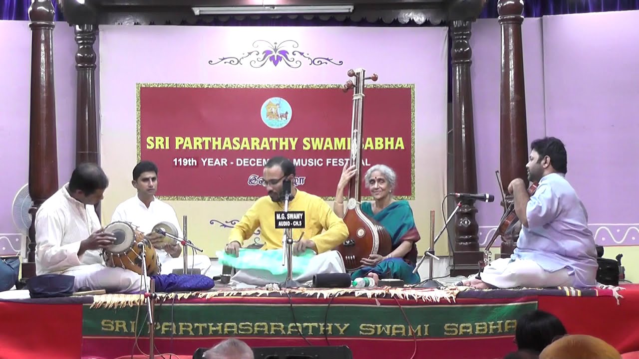 December Music Festival 2019 l Sri Parthasarathy Swami Sabha l Kalyanapuram Aravind  l 17th Dec