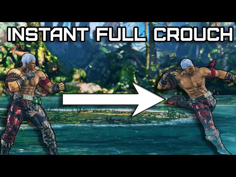 Tekken 8 Tutorial - Instant Full Crouch Moves (WITH HANDCAM)