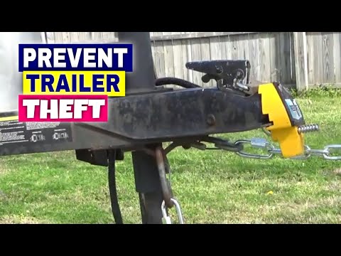 PREVENT TRAILER THEFT Removable Safety Chains Cargo Trailer Camper Conversion  enclosed trailer