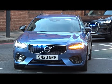 *RARE* South East Counter Terrorism Police Convoy responding in London on a Major Operation