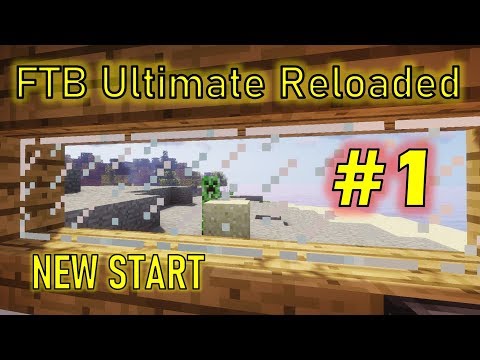 TOO MUCH FOR 1ST EPISODE! | FTB Ultimate Reloaded Ep #1