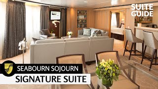 Seabourn Sojourn | Signature Suite Full Walkthrough Tour | 4K