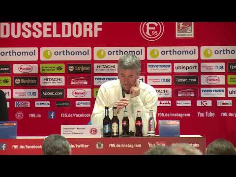 Pressekonferenz Fortuna Düsseldorf gegen Dynamo Dresden I 28. Nov. 2017