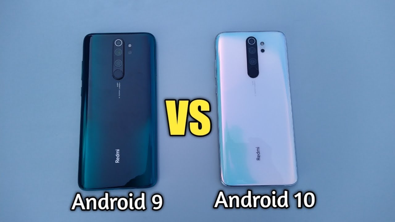 REDMI NOTE 8 PRO ANDROID 9 VS Android 10 - SPEED TEST!!