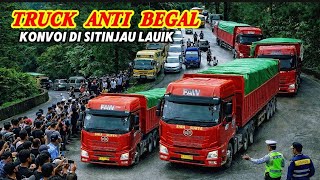 Download lagu TRUCK ANTI BEG4L || FAW SIBA SURYA KONVOI Melintasi Sitinjau Lauik mp3