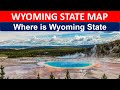 Map of Wyoming